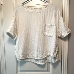 Free People Over-Sized Blouse